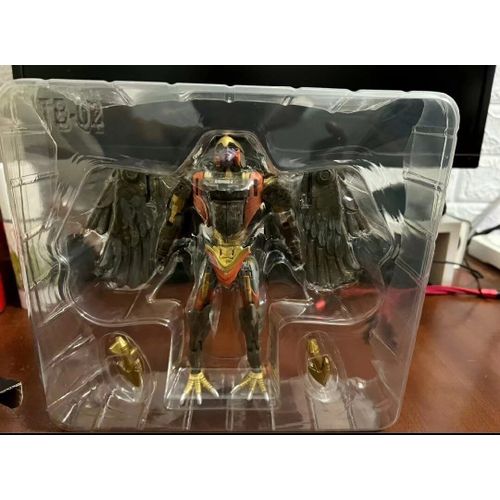 Tb02 Sans Bote - Dans La Transformation De La Transformation, Les Guerres De Bte Transmtal Gorilla Airazor Ko Oversize Kingdom Bw Op 18cm Figure D'action