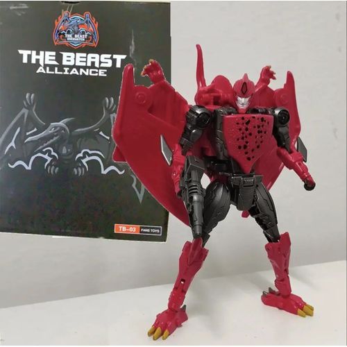 Tb03 Avec Bote - Transformation Toys Beast Wars Tb01 Primal Kingdom Commandant Chimpanzee Captain Anime Action Figure Figure Modle Robot Dform Gorilla