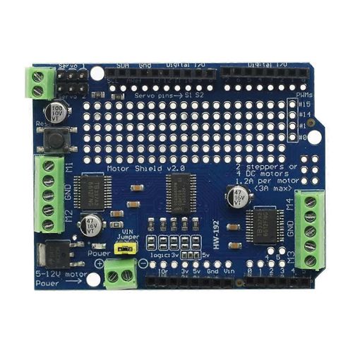 TB6612 Mosfet Moteur pas  pas PCA9685 Standard IIC I2C PWM Servo Driver Shield V2 pour Robot PWM R3