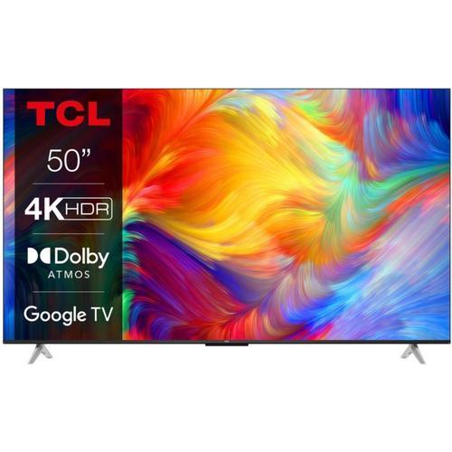 TCL 50P638 TV 4K HDR 50' avec Google TV et Game Master