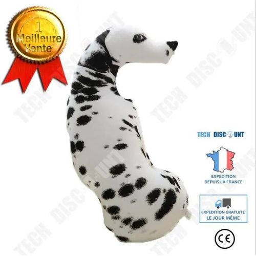 Td 3d Dog Imprimer Coussin Coussin Cratif Mignon Poupe En Peluche Cadeau Un Coussin De Chien Trs Doux Couleur: Chien Blanc