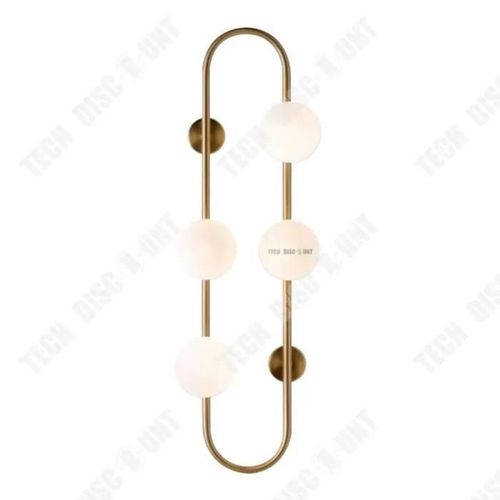 Td Applique Murale Globe En Verre Lumire Chaude Protection Des Yeux Contre La Lumire Douce Anti-Corrosion Lampes Dcoratives