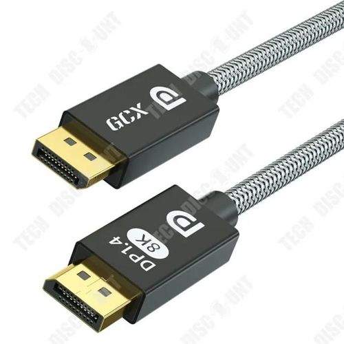 TD Cble Display Port 3M 1.4 Cble Displayport vers HDMI 8K 60Hz 4K 144Hz 2K 165Hz Cble Display Port DP pour TV PC Carte Graphique