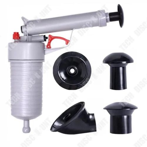 Td Dboucheur Canalisation Wc Air Comprim Pompe Pour Evier Cuisine Lavabo Avec 4 Diffrentes Ventouses