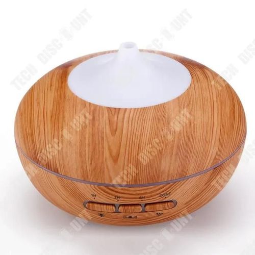 Td Diffuseur D'arme De Grain De Bois, Diffuseur D'arme Color, Diffuseur D'arme Domestique Et Humidificateur 300ml