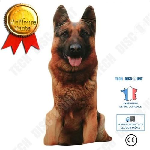 Td Drle 3d Dog Imprimer Coussin Coussin Cratif Mignon Poupe En Peluche Cadeau Home Coussin Pour Vhicule Couleur: Chien Brun