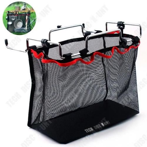 Td Filet De Rangement En Fil Rack Camping En Plein Air Sac De Rangement Portable Kit D'outils De Barbecue Ensemble De Filets Divers