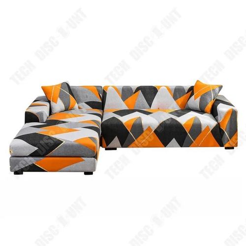 Td Housse De Canap Fibre De Polyester Housse Canape 3 Places+2 Places Housse Canap Housse De Canap D'angle Extensible Forme En L