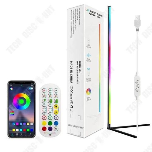 Td Lampadaire Led 1.2m 72 Lampes Design Temporis Peut tre Command  Distance Convient Aux Coins De La Chambre  Coucher