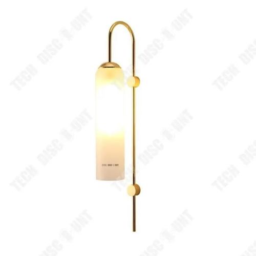 Td Lampe Murale En Verre Lumire Chaude 8w Lumire Douce Pour Les Yeux Abat-Jour En Verre Dpoli Rsistant  La Rouille