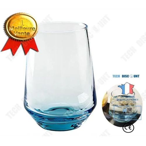 Td Lot De 6 Verres Cristallin 38 Cl -Chef Et Sommelier Eau Jus Soda Usage Quotidien Inspiration Lima Exprience Dgustation Qualit