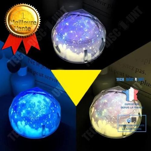 Td Projecteur Lumiere Bebe,3 Modles 6 Films Magie 360 Rotation Projection Lampe Veilleuse Pour Fille Enfant Chambre Ciel Nuit to