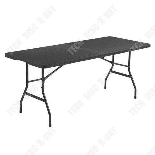 Td Table  Manger Portable Pour L'extrieur 180*74*73.5 Cm Table Pliante Simple Table Manger Stockable Table  Manger Pour La Maiso