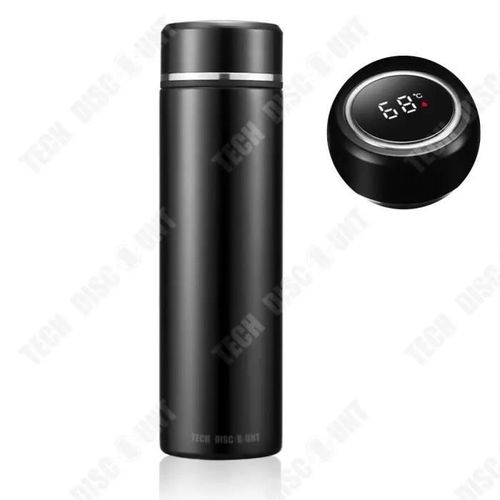 Td Tasse D'isolation Tasse  Eau Portable Extrieure En Acier Inoxydable Tasse  Eau Isolante  Affichage Intelligent De La Tempra
