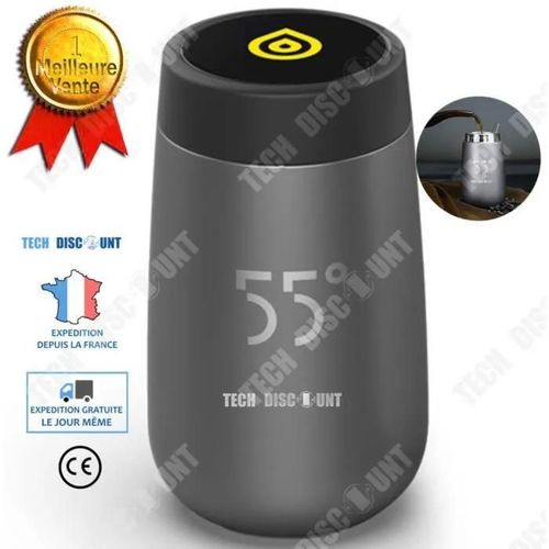 Td Tasse De Refroidissement Rapide Intelligent 55 Degres Conservation Chaleur Instantane Gobelet Portable Mobile A La Main