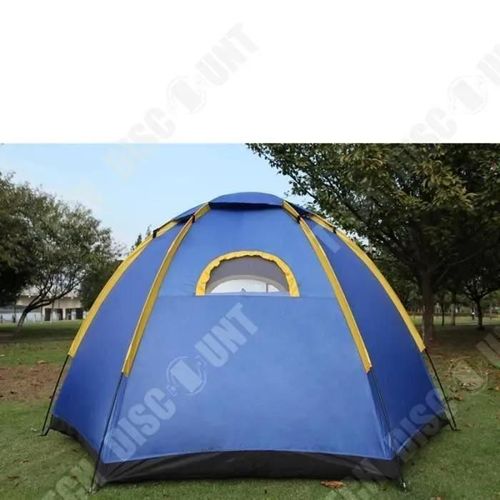 Td Tente Pour 3-4 Personnes Instantane Impermable Pop Up Camping Familial Randonne Tente Rsistant Aux Uv