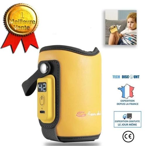 Td Thermostat Usb Multi-Vitesse Chauffant Chauffe-Lait Biberon Isolation  Temprature Constante Bb Lait  Bulles Portable
