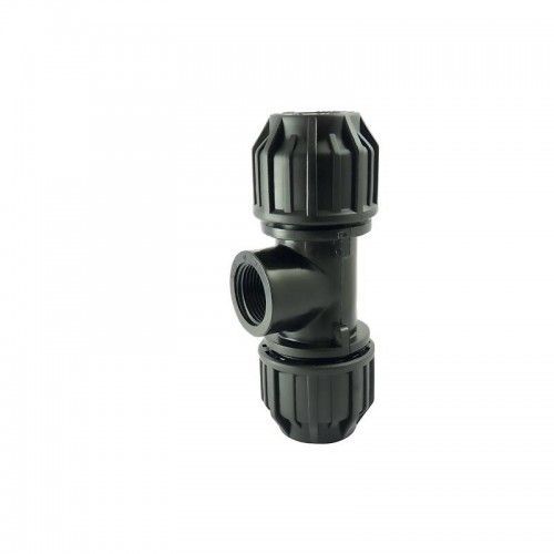 T 90 Avec Drivation Taraude Pe Compression Codital 32-3/4