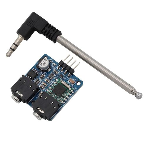 Tea5767 Radio Fm Stro Module Radio 76-108mhz Avec Carte De Connexion Et Antenne Pour Arduino