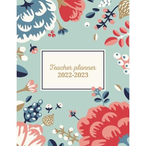 Teacher planner 20222023 Lesson Plan Book and Record Organizer for