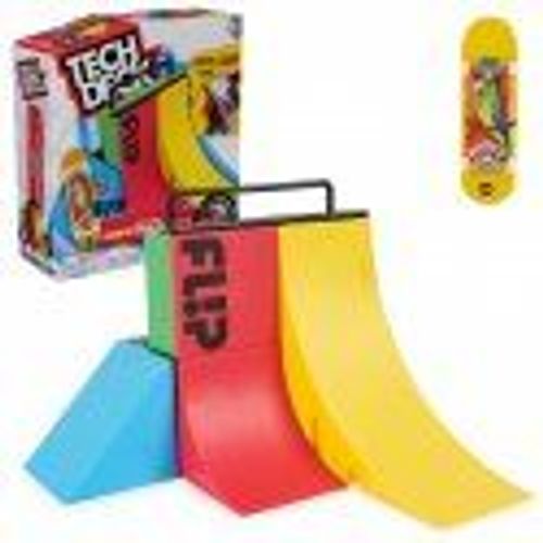 Tech Deck , Competition Wall 2.0 X-Connect Park Creator, Coffret Ramp
