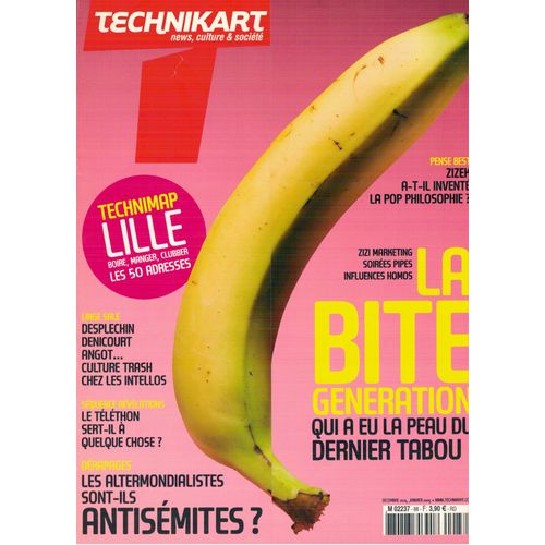 Technikart 88 Dcembre 2004 La Bite Gnration