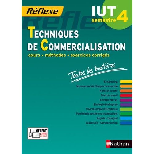 Techniques De Commercialisation Iut Semestre 4 - Toutes Les Matires   de Bourdoux Annie  Format Broch 