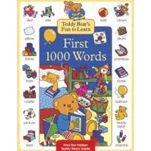 Teddy Bear's Fun To Learn First 1000 Words    Format Reli 