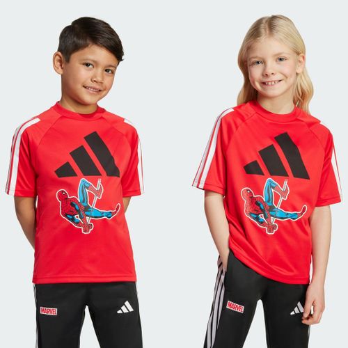 Tee-Shirt Marvel Spider-Man Enfants Adidas - Pure Ruby / White - 18-24m