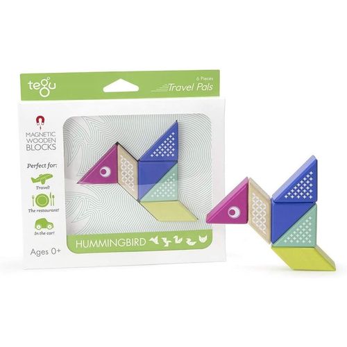 Tegu Jeu De Construction - Blocs De Bois Magntiques