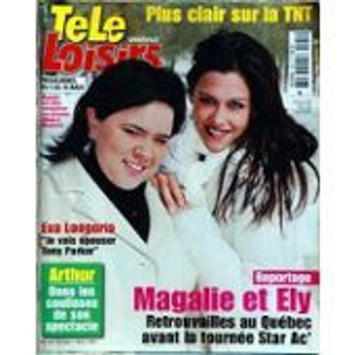 Tele Loisirs Magalie Vae 3p/ Eva Longoria & Tony Parker 1p/ Miss Dominique 1/2p/ Arthur 2p/ Claire Nebout 1/2p/ Victor Lanoux 1/2p/ Candeloro 1/2p/ Sebastien Loeb 1p/ Cirque Arlette Gruss 1/2p/ Serge Gainsbourg 1.5p/ Nadia Fares 1p/  1044