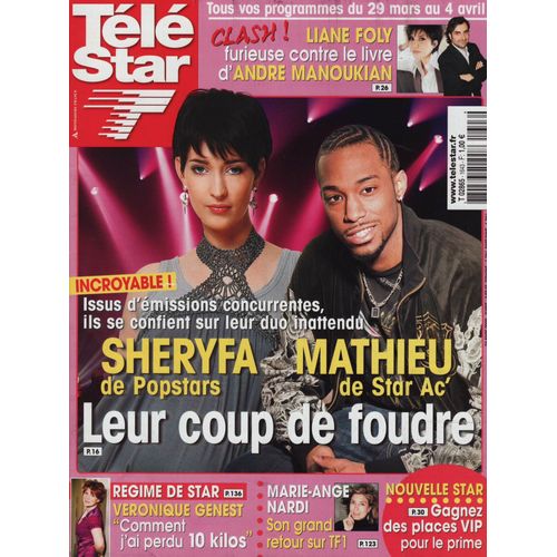 Tl Star / 24-03-2008 N1643 : Liane Foly (1,5p) - Sheryfa Luna / Mathieu Edwards (3p)