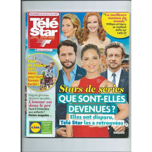 Tl Star 24/07/2017 Calogero, Beyonc, Nolwenn Leroy, Kendji Girac, Jennifer Lopez, Charlotte Valandray, Valrian De Luc Besson, Romain Bardet, Lady Di, Phoenix, Isabelle Boulay, Jeane Manson & Dave