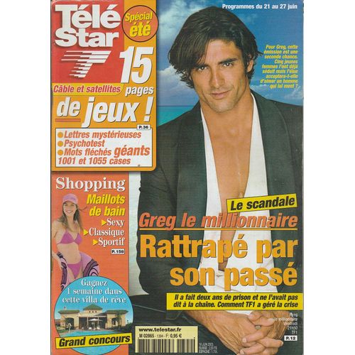 Tele Star Jennifer Aniston 1.5p/ Philippe Noiret 1/2p/ Jenifer Bartoli 1p/ Cecile De France 1p/ Pamela Anderson 1p/ Michael Beach & Eddie Cibrian 1p/ Balasko 1p/ Gerard Klein & Elisa Servier 1p/ Mark Paul Gosselaar 1p/ 1394