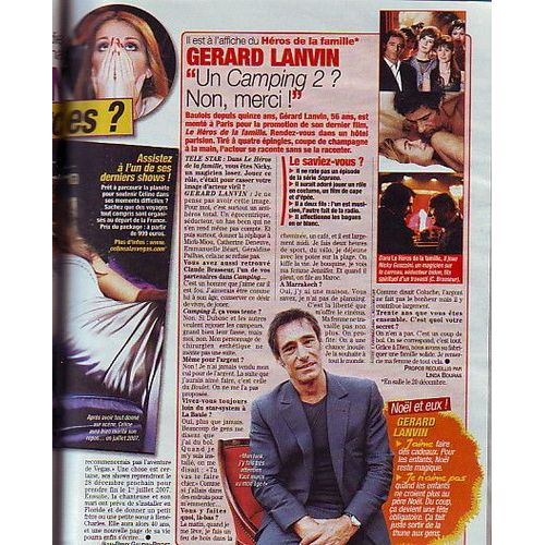 Tele Star Miss France 1/2p/ Eragon 1.5p/ Flavie Flament 3p/ La Star Ac Chante Joe Dassin 1p/ Chantal Goya 1p/ Dany Boon 1p/ Gerard Lanvin 1p/ Celine Dion 1p/ Magdane 1p/ Emmanuel Moire 1/2p/ Pascal Sevran 1/2p/ Plus Belle La Vie 1p/  1577