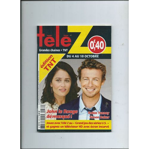 Tl Z 04/10/2014 Robin Tunney, Simon Baker, Catalogue Lidl (Star Wars), Ray Charles, Louis Bertignac, Dany Brillant, Samantha Fox, Florence Foresti