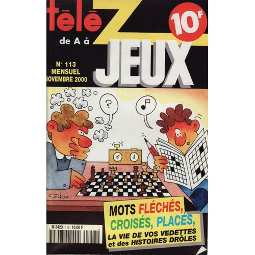 Tl Z Jeux / 11-2000 N113 : Vanessa Paradis (2p) - Alize (1/2p) - Isabelle Boulay (1p)