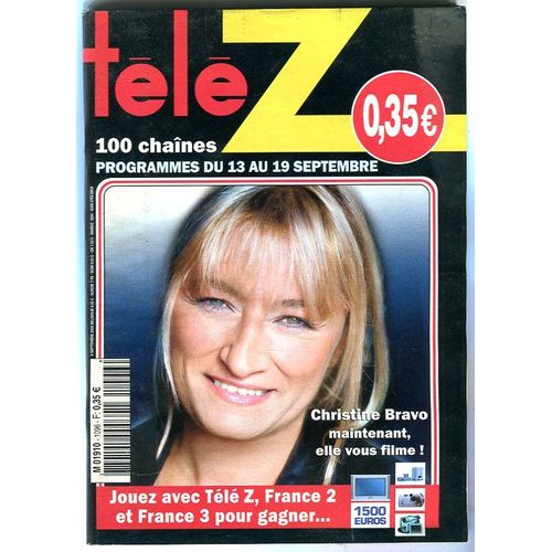 Tele Z  N 1096 : C Bravo,L Bignolas,C Clavier,C Badi,D Lavanant,G Marchand,Nikki
