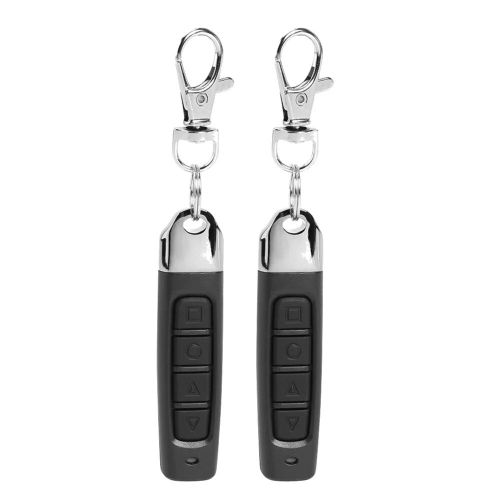 Tlcommande Clonage Code Plastique Duplicateur Batterie,Tlcommande,Ouvre-Porte De Garage,433 Mhz,315mhz,4 - 2pcs 433m[E]