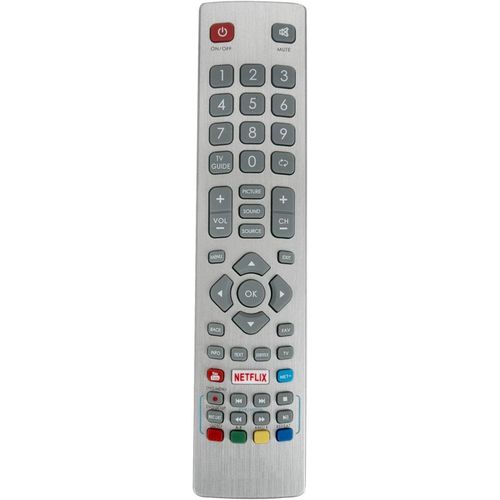 Tlcommande de rechange pour Sharp TV LC-32FI3222E LC-32FI3322E LC-32FI3422E LC-32FI3522E LC-32FI5342E LC-32FI5542E