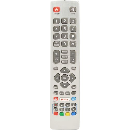 Tlcommande de rechange pour tlviseur Sharp LC-55UI7252E LC-55UI7352E LC-55UI7352K LC-55UI7552E
