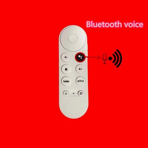 Tlcommande de remplacement, Bluetooth, voix G9N9N, pour Google TV Chromecast 4K Snow, 2020 CHINA