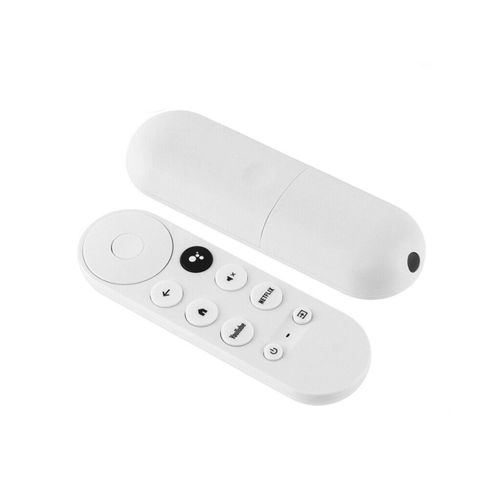 Tlcommande de remplacement pour Google Chromecast 4K avec commande vocale et boutons de raccourci
