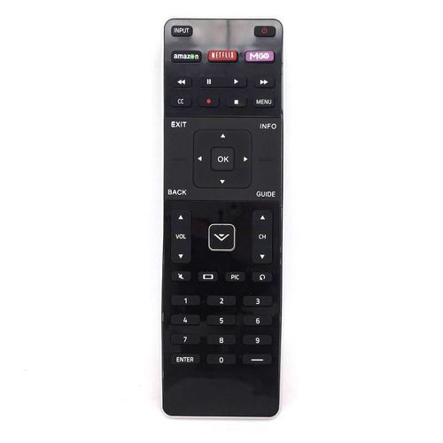 Tlcommande de remplacement pour Vizio XRT-500 TV M-GO, clavier QWERTY et rtro-clairage XRT500, nouvelle collection gnrique