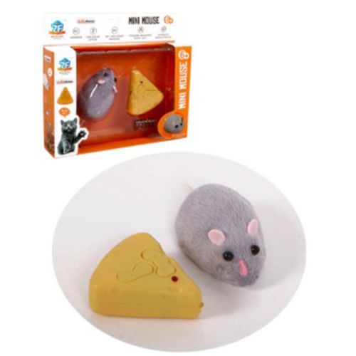 Tlcommande lectronique Sans Fil Rat En Peluche Rc Jouet Souris Jouets D'mulation De Flocage  Chaud Rat Pour Chat Chien, Blague Jouets Effrayants