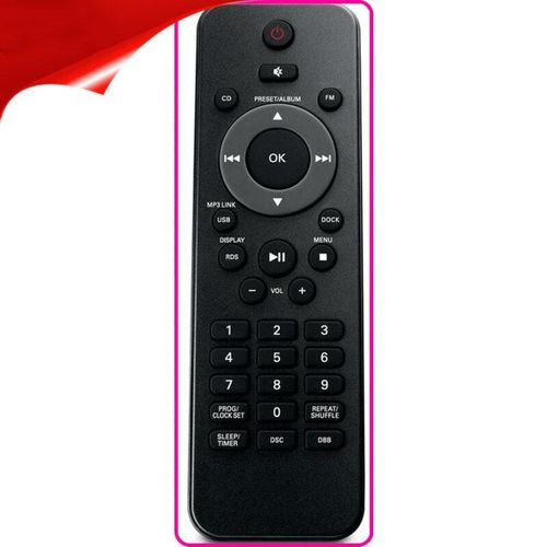 Tlcommande metteur compatible systme micro musique Philips, dcm970 DCM2055 MCM1050 MCM1050B DCM3060 DCM2060 MCM2050 mcm2000 Nipseyteko