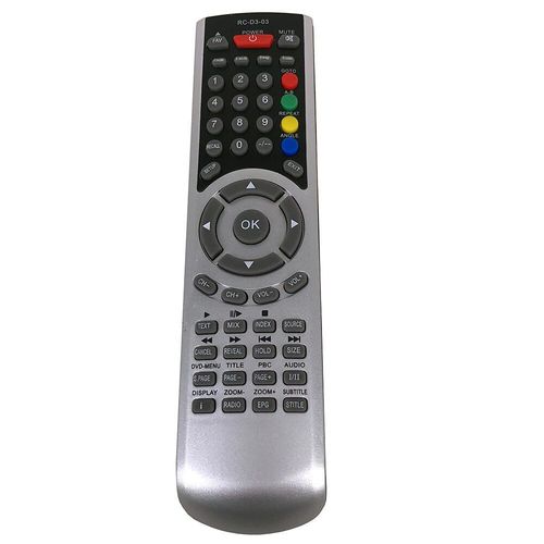 Tlcommande metteur compatible technica Sencor TV, compatible DVD, COMBI RC-D3-03 Nipseyteko