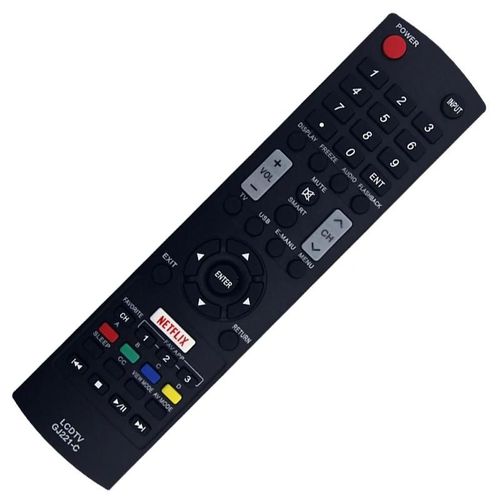 Tlcommande GJ221-C compatible avec Sharp TV LC32LE653U LC43LE653U 43LE653U LC-48LE653U LC55LE653U GJ221-R 1pcs