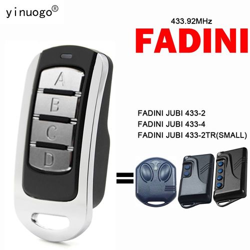 Tlcommande Jubi 433 ? 2 433-4 433-2tr Pour Porte De Garage, 433.92mhz, Commande D'ouverture De Porte De Garage