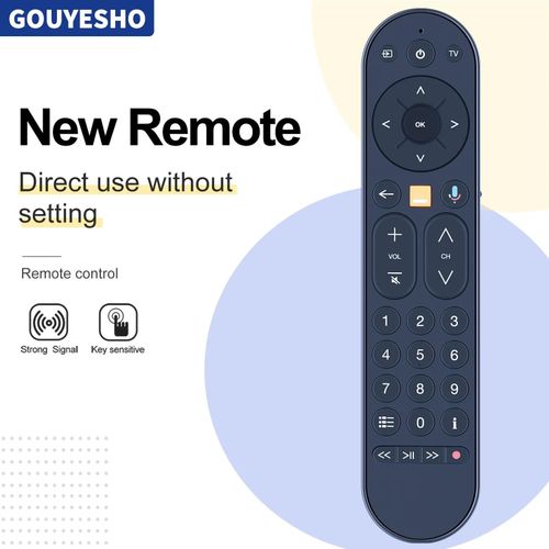 Tlcommande Orange Dekoder 4K Multi avec assistant vocal, T4HIS2214, 31KA, nouveau
